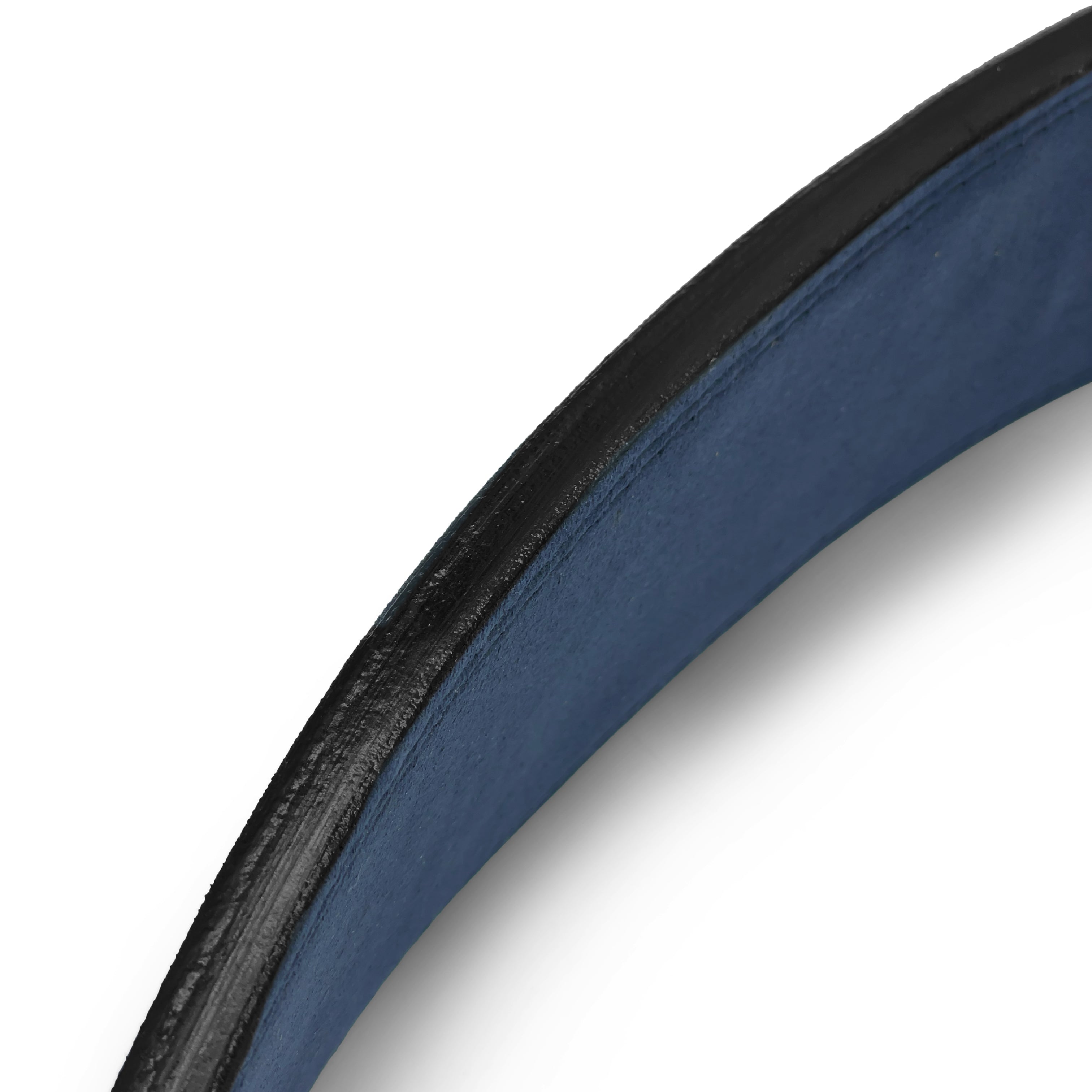 Tali Pinggang Tuas Kulit Suede 10mm - Biru