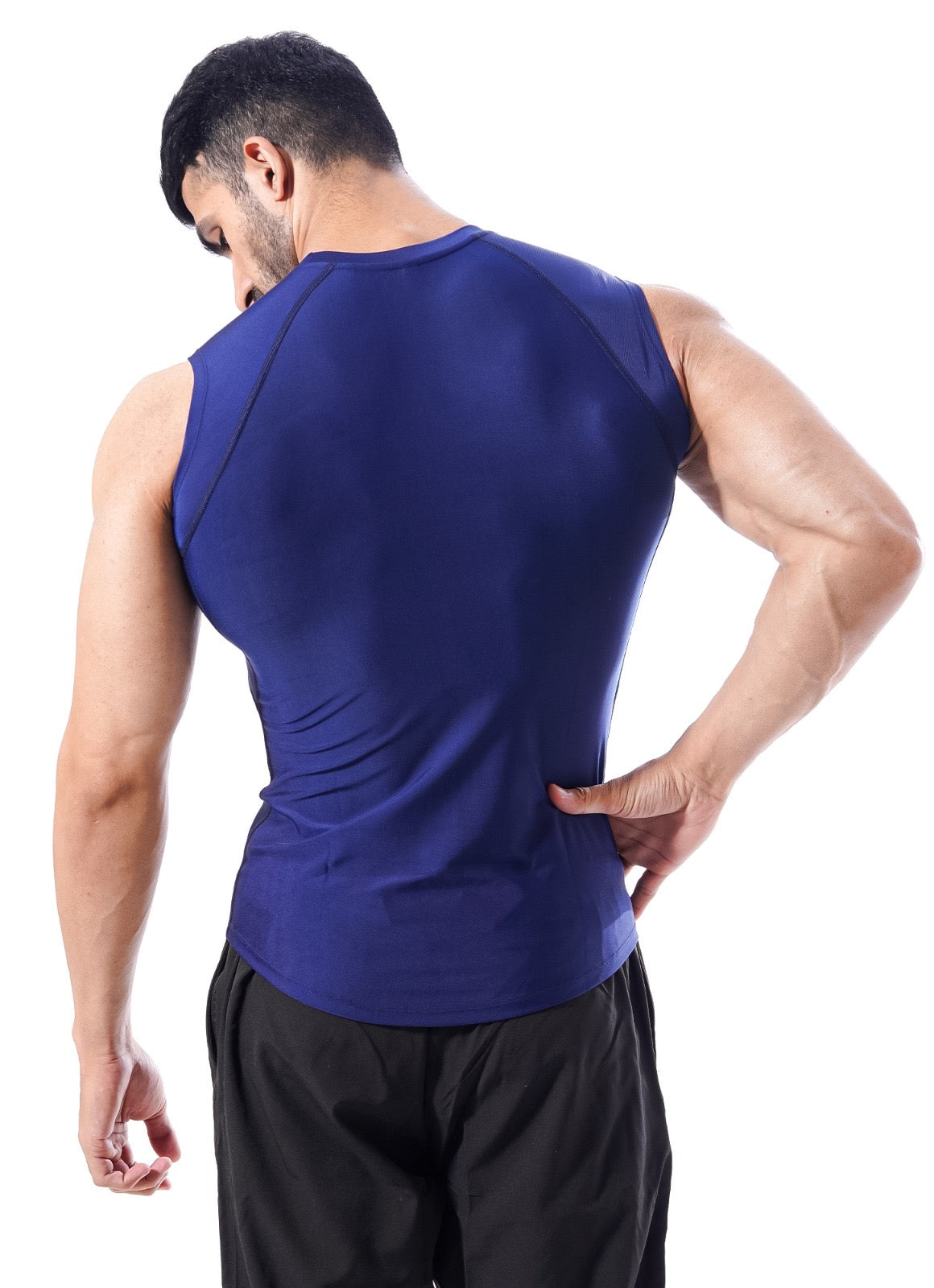 Tshirt Crest Cardio - Biru
