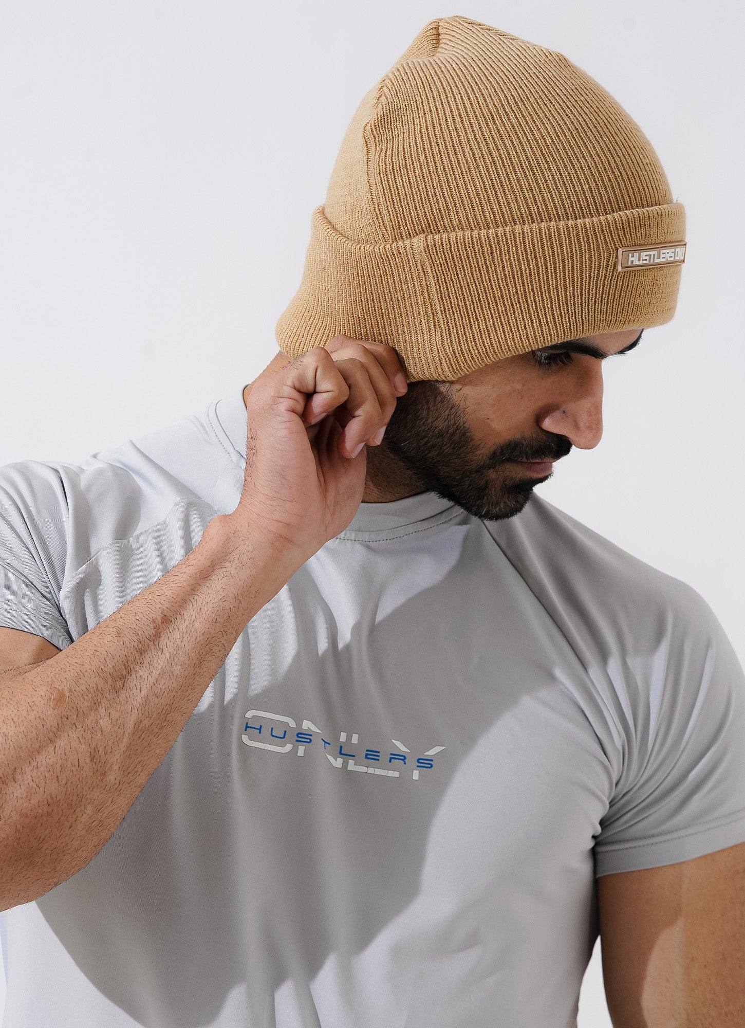 Knitted Beanie - Pasir