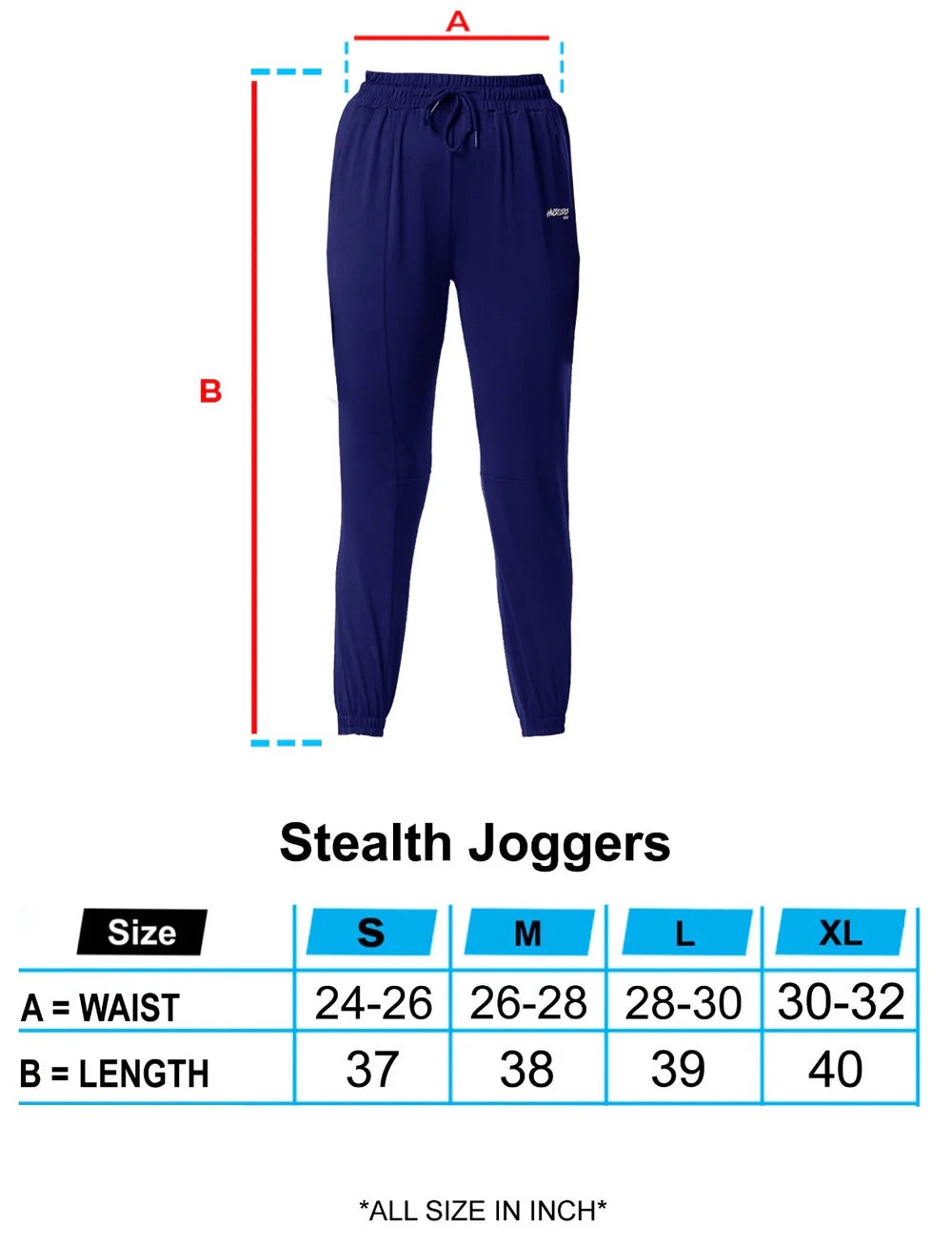 Stealth Joggers - Navy