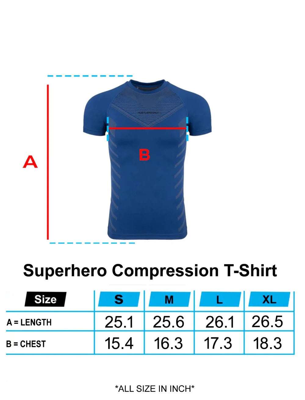 Superhero T-Shirt - Navy