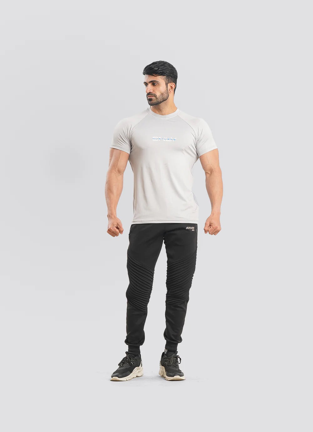 Utility Mesh Back Tshirt - Grey