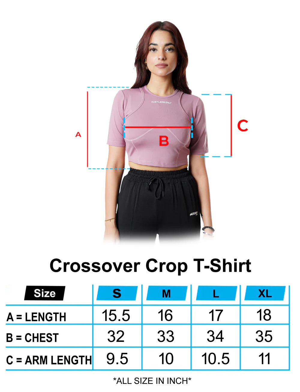 Crossover Crotop - Merah Jambu