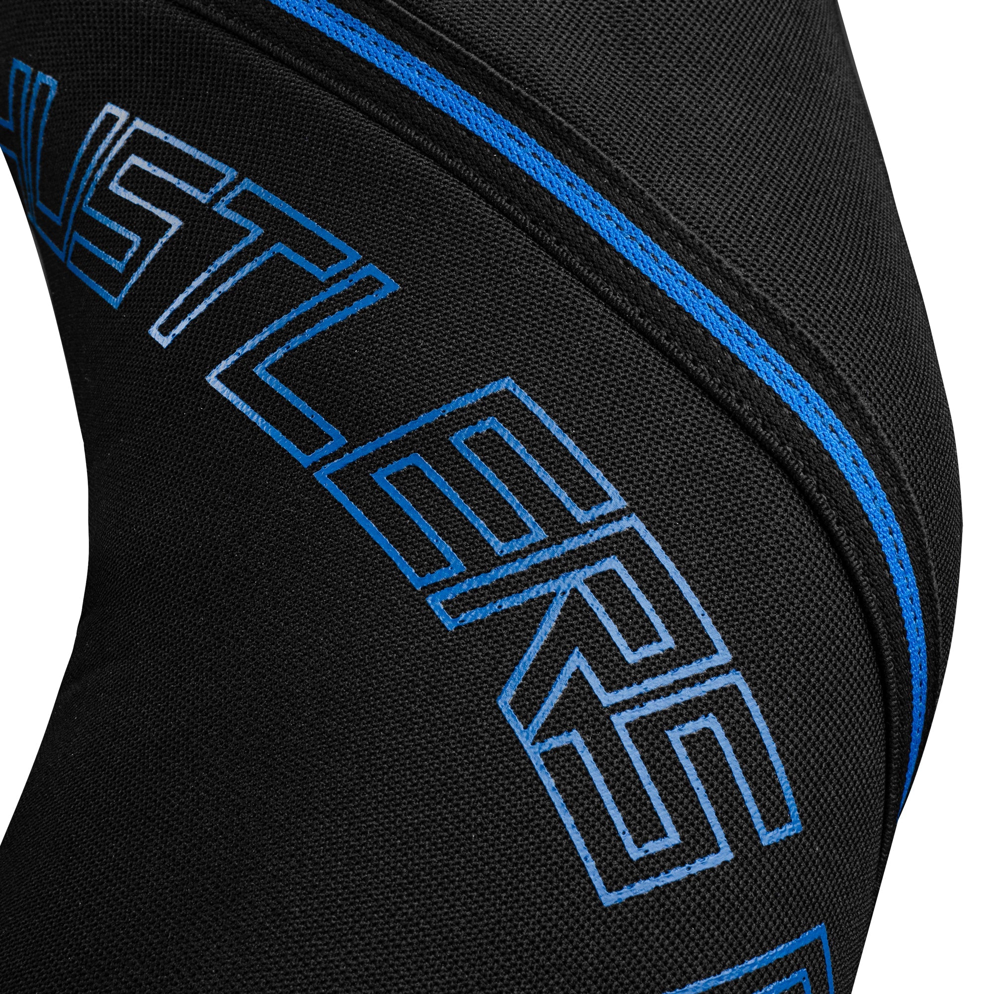 Lengan Lutut Powerlifting - Biru 7mm