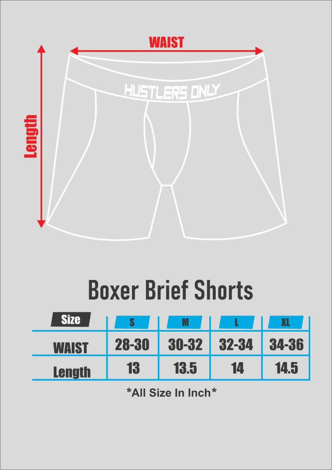 Blue Soft Boxer Briefs