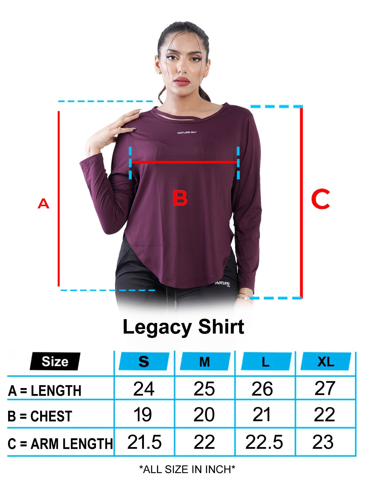 Baju Legacy - Maroon