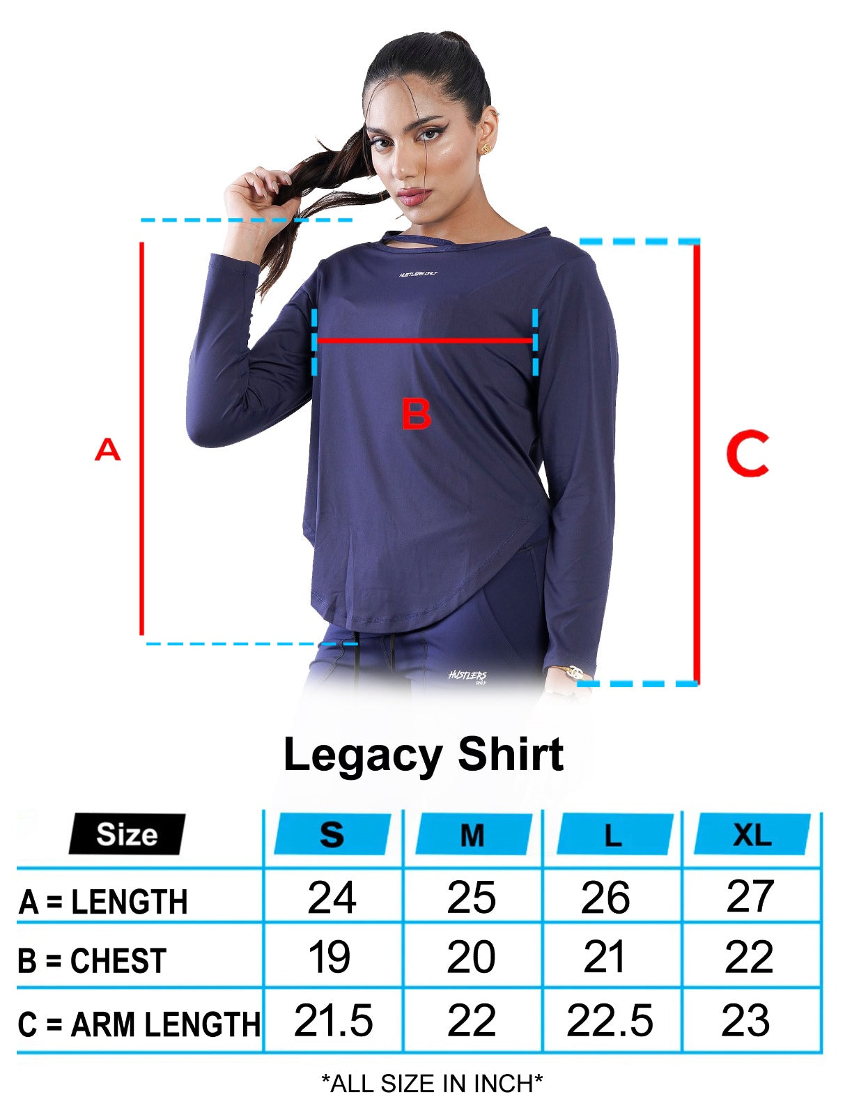Baju Legacy - Biru