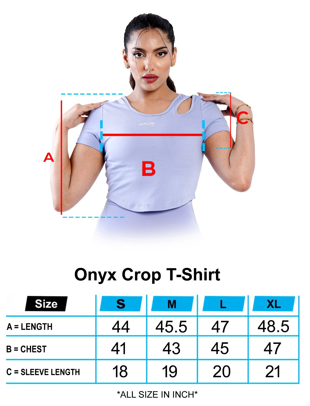 T-Shirt Tanaman Onyx - Biru