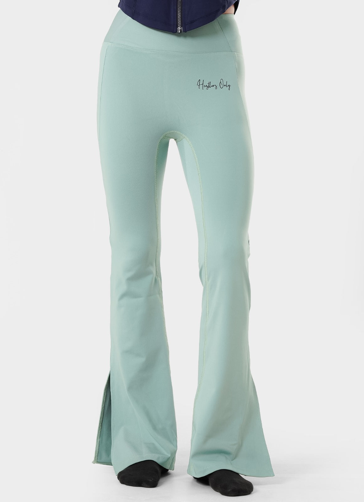 Empower Flared Leggings V2 - Mint Green