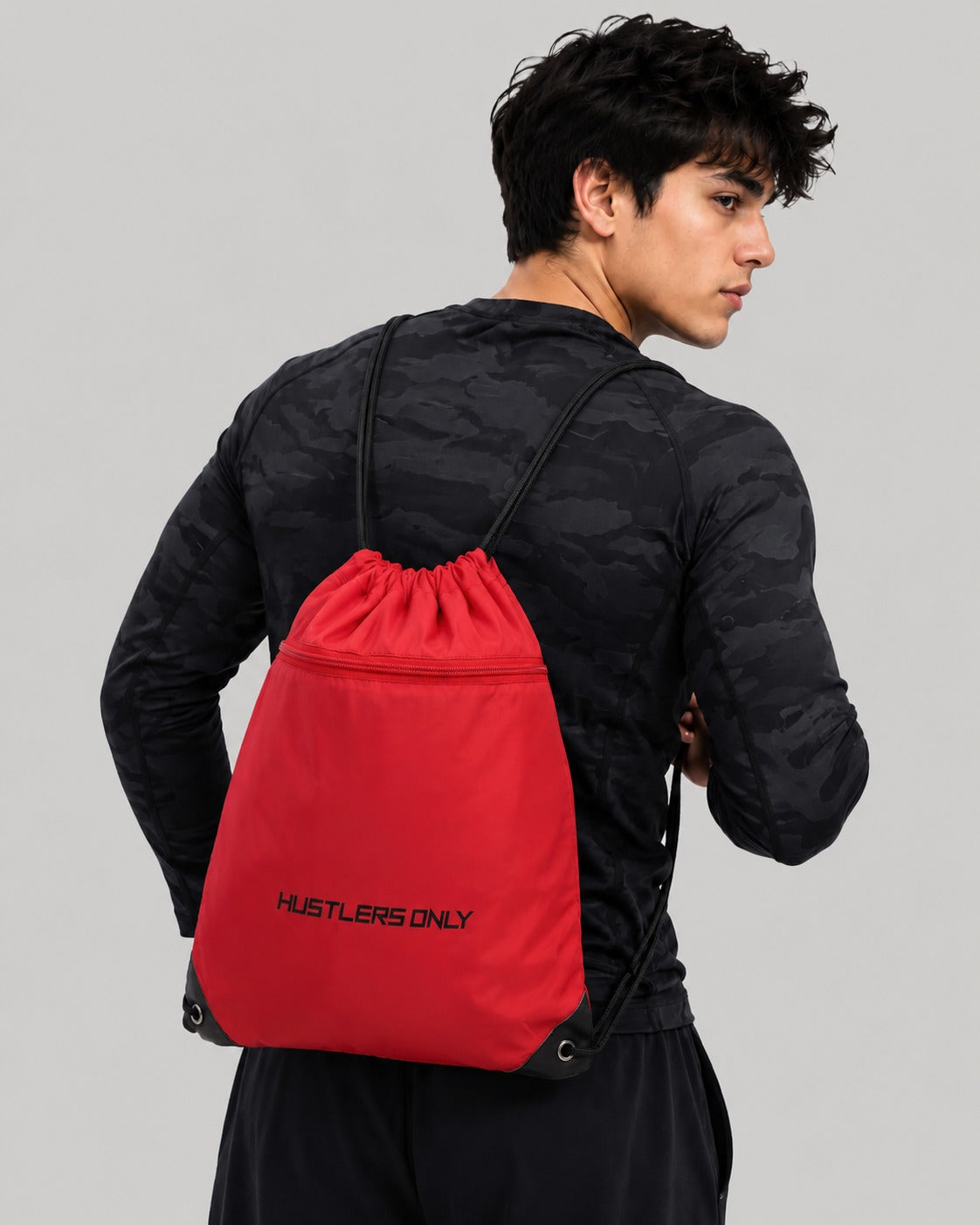 Drawstring Bag - Red