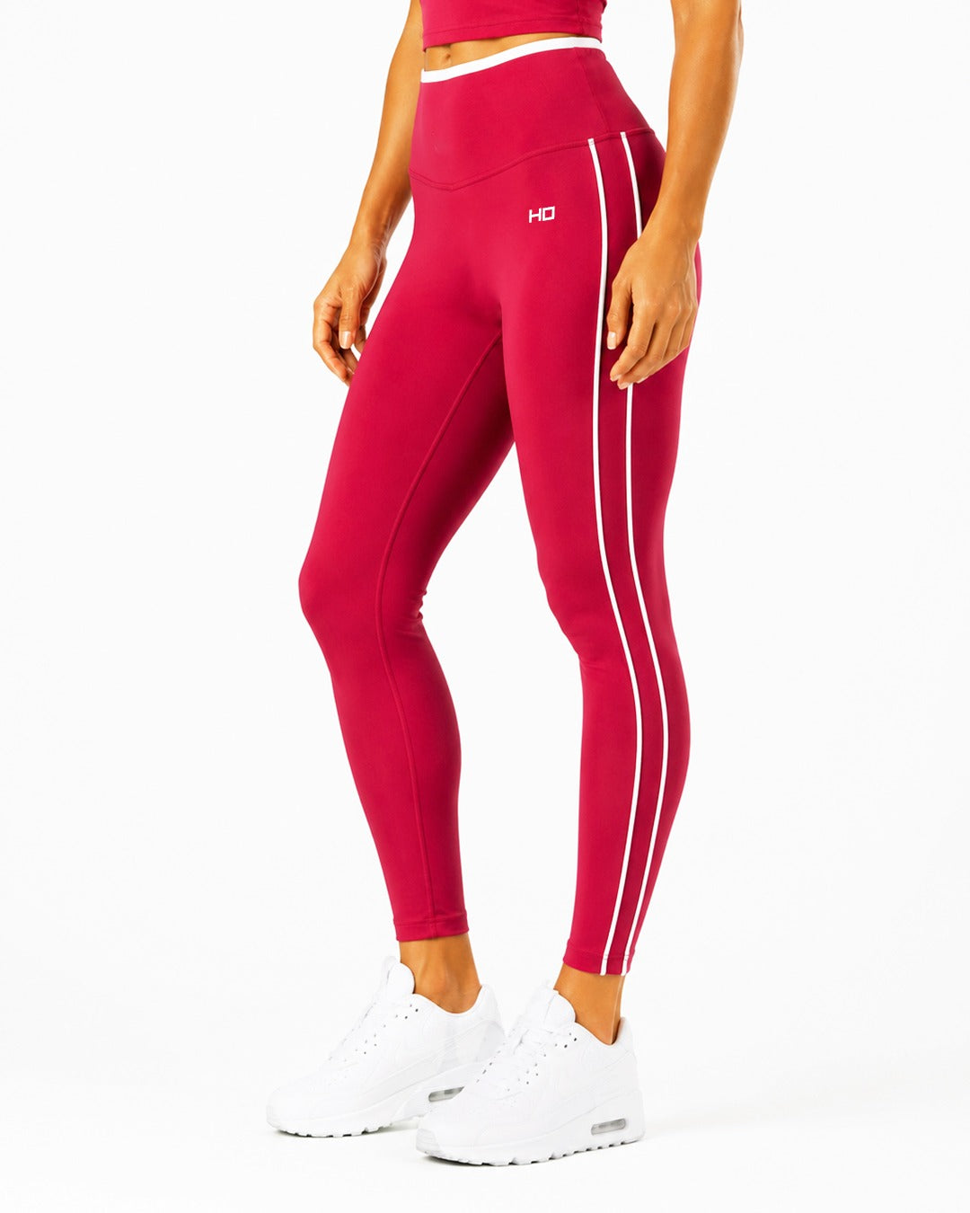 Accelerate Leggings - Cherry Red