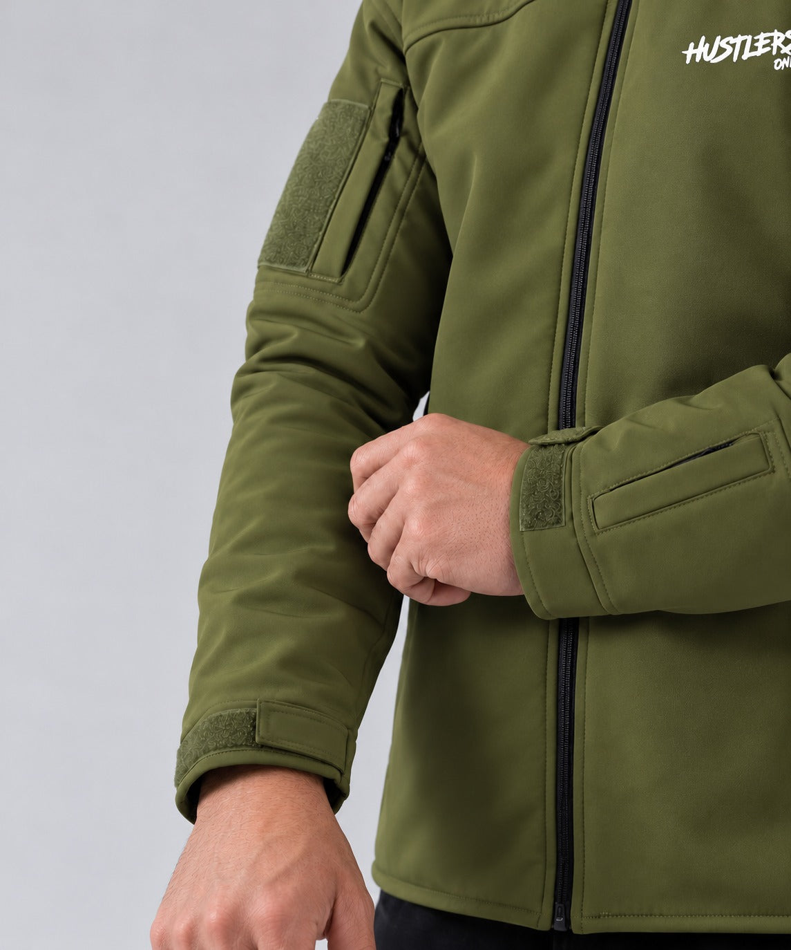 Jaket Tempur Musim Sejuk-Hijau