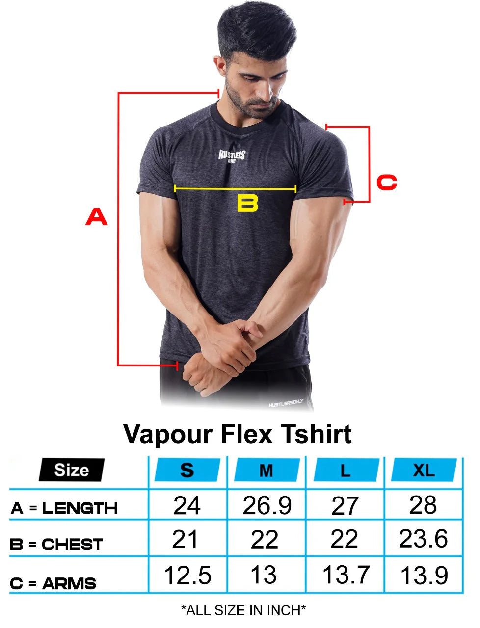 Vapour Flex Tshirt - Black