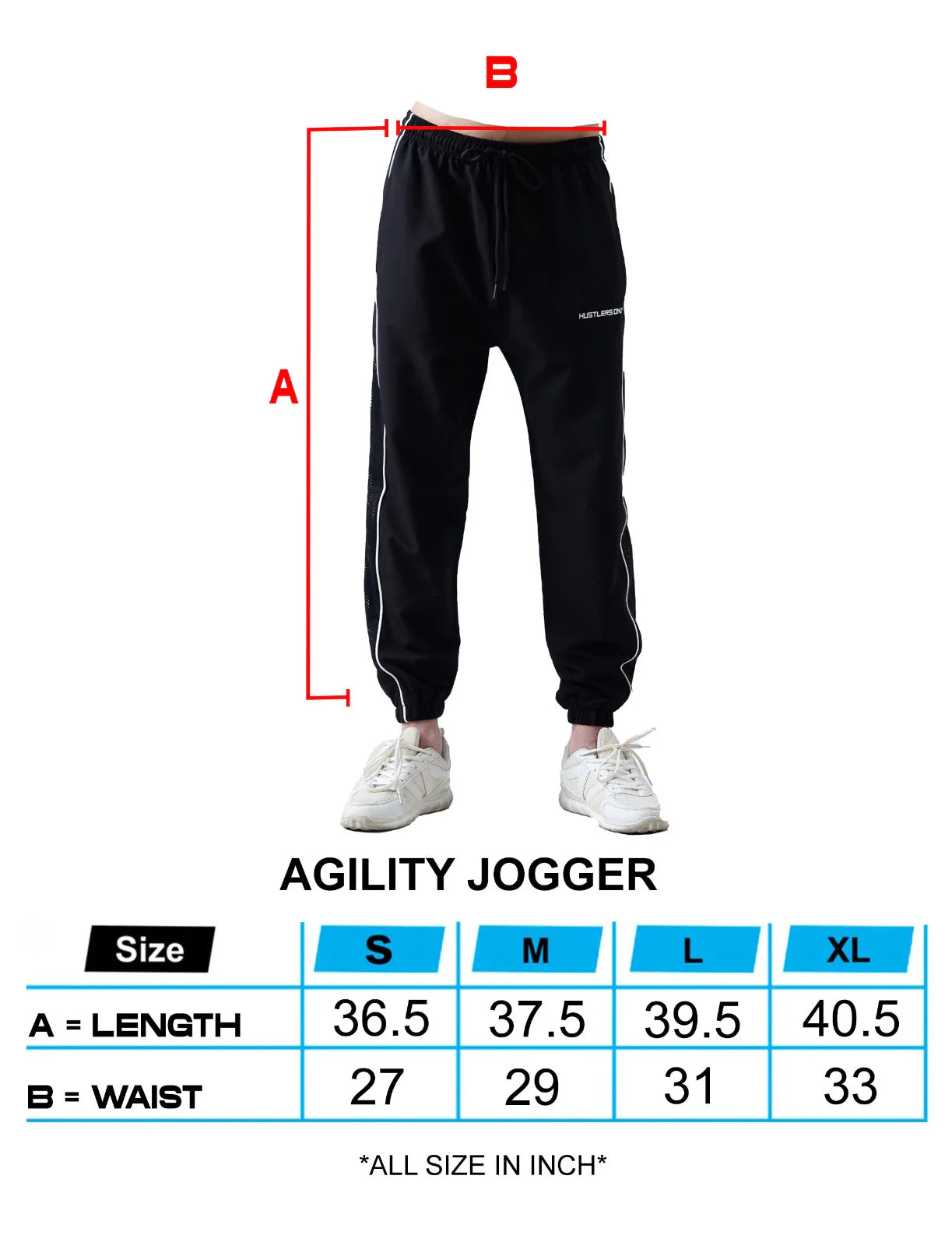 Agility Joggers - Black
