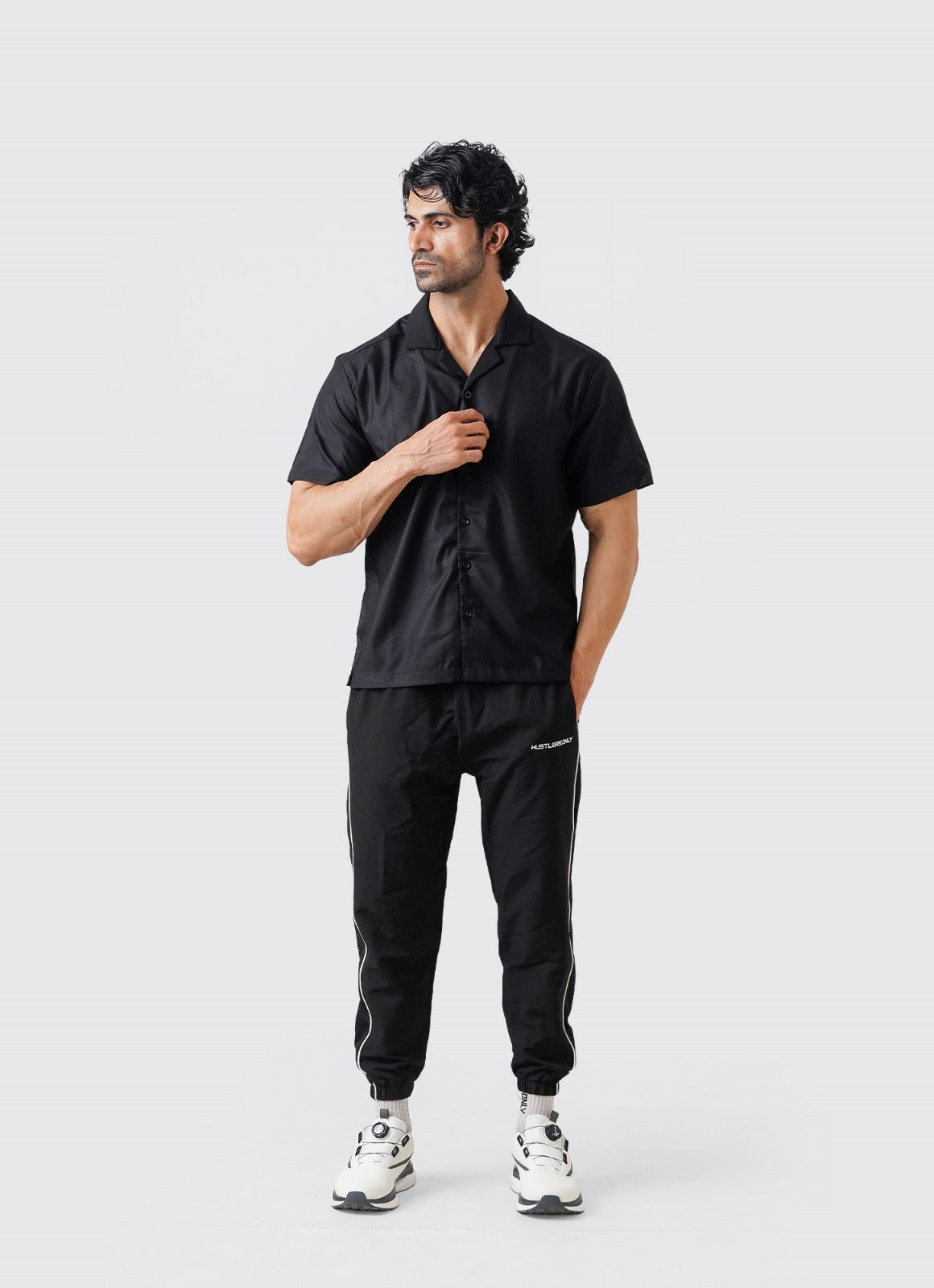 Button Down Shirt - Black