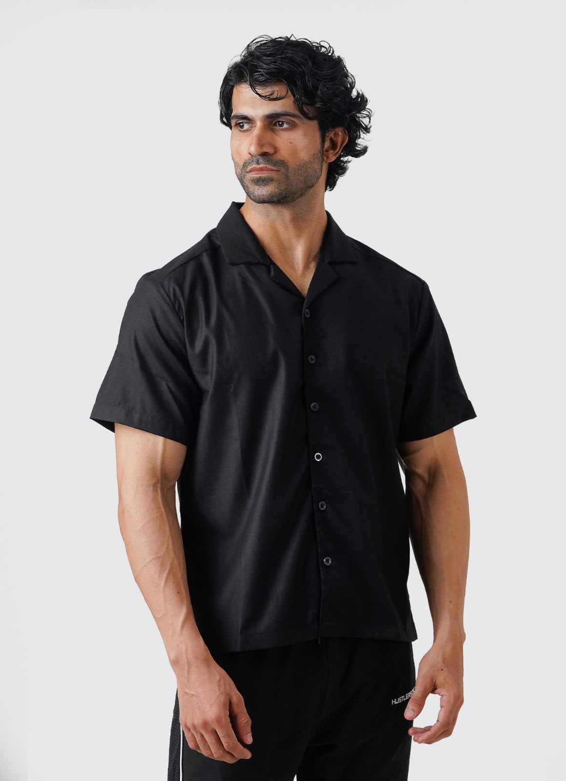 Button Down Shirt - Black