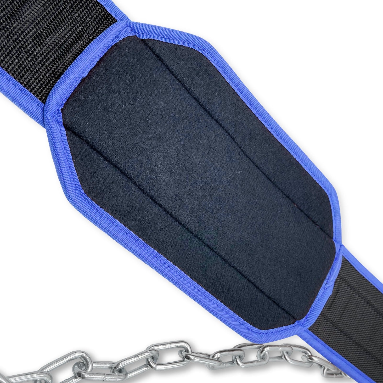 Dip Belt with Steel Chain - Blue