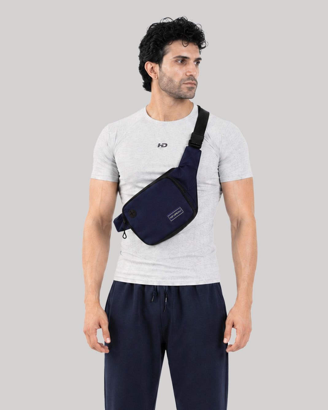 Cross Body Utility Bag - Navy