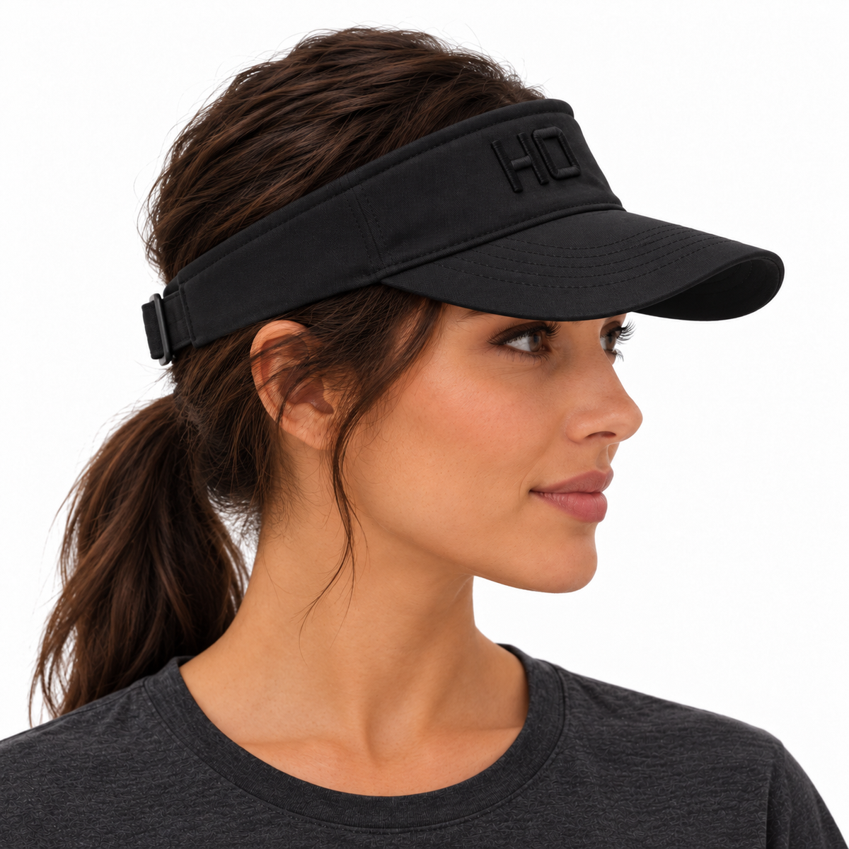 Visor Cap - Black