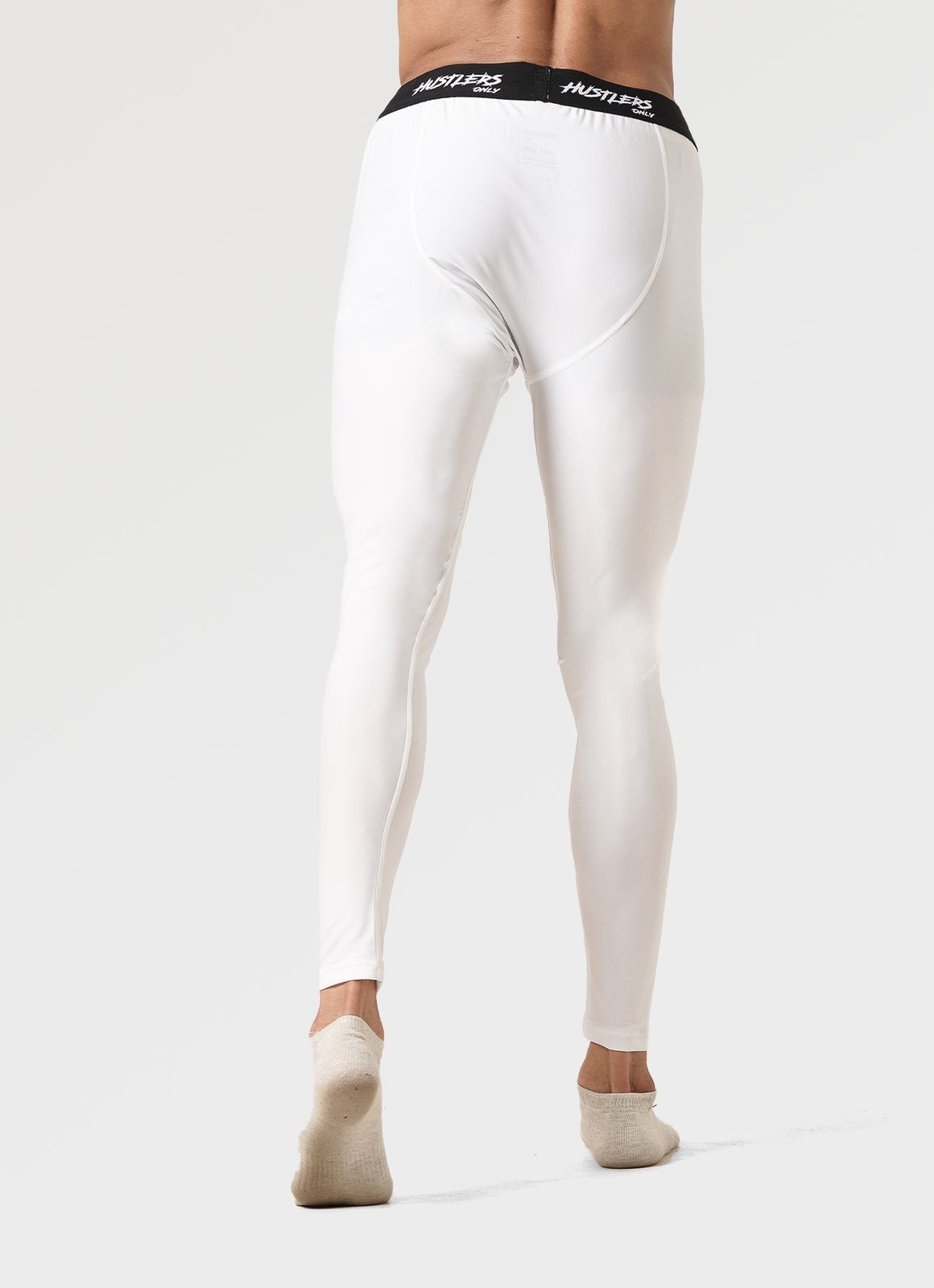 Legging Mampat untuk Lelaki - Putih