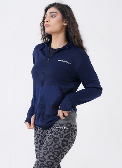 Hoodie Anggun Wanita - Tentera Laut