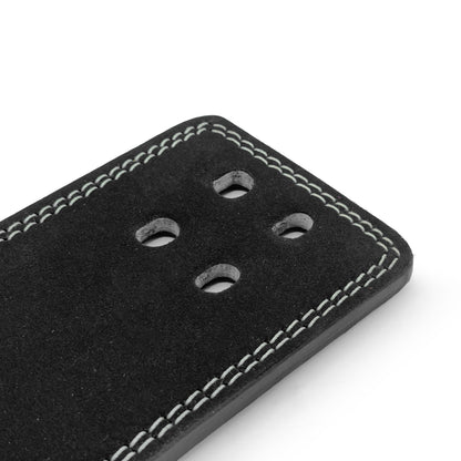Tali Pinggang Tuil Angkat Berat Suede 10mm PRO - Hitam