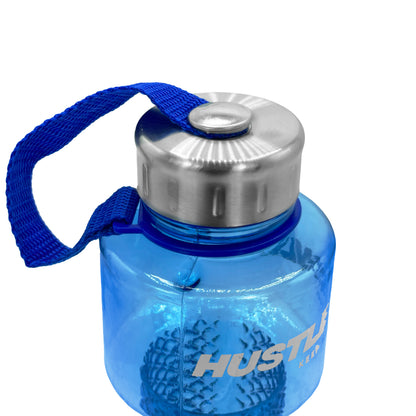 Dumbbell Water Bottle - Blue