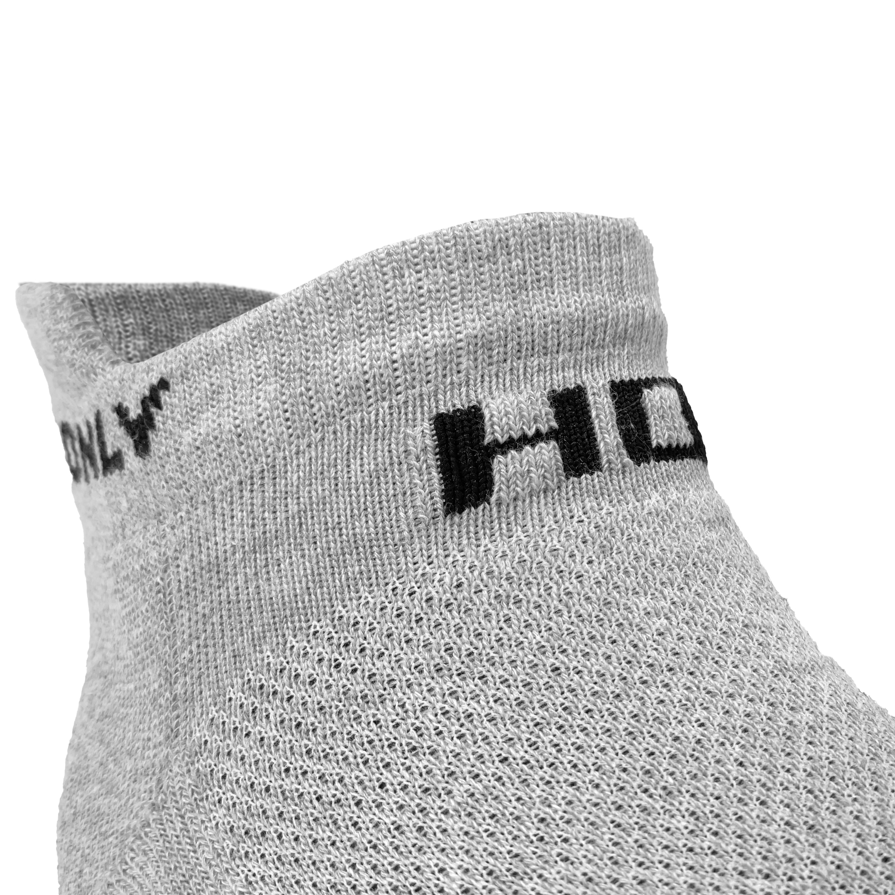 Ankle Crew Socks - Grey