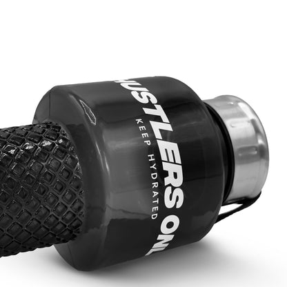 Dumbbell Water Bottle - Black