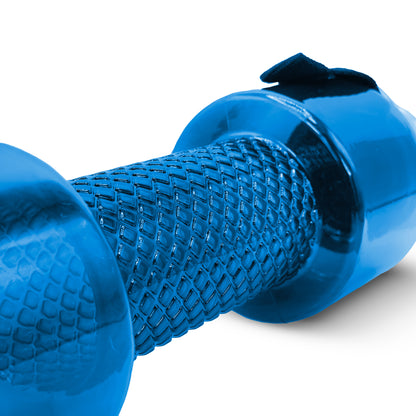Dumbbell Water Bottle - Blue