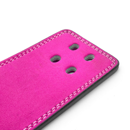 Tali Pinggang Tuas Kulit Suede 10mm - Barbie Pink