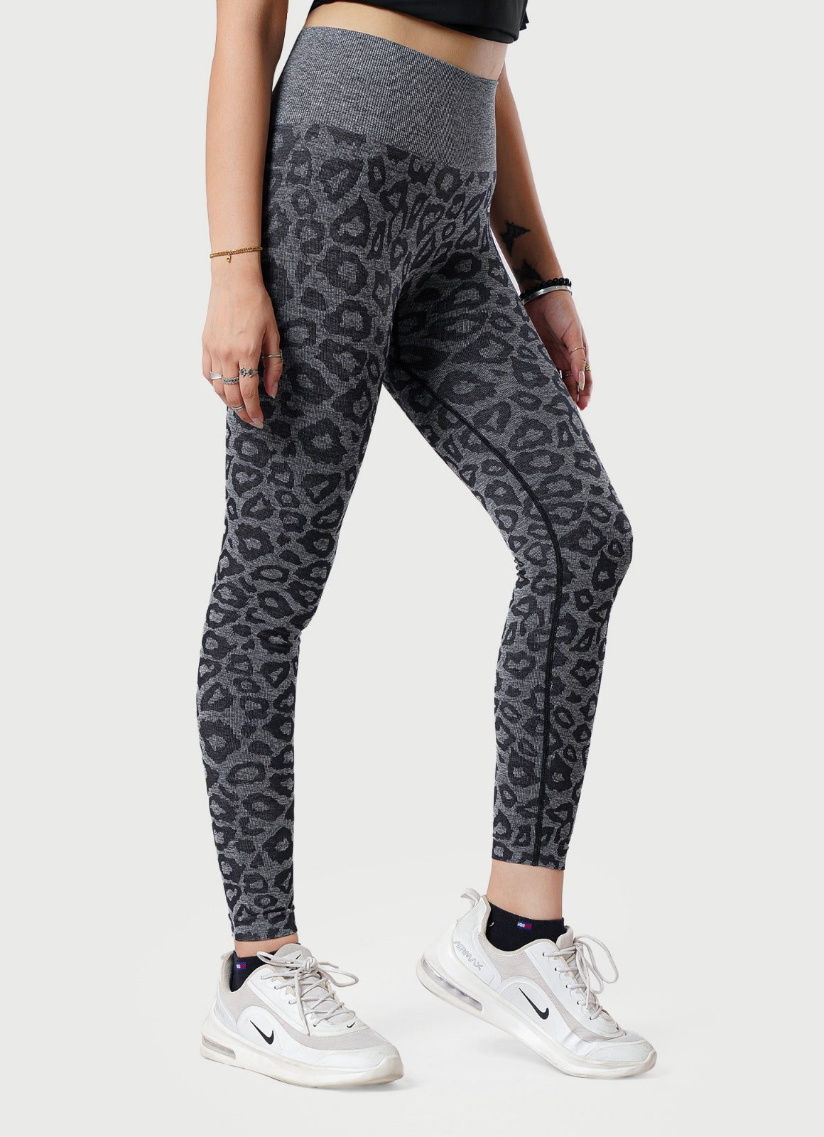 Safari Seamless Legging - Kelabu