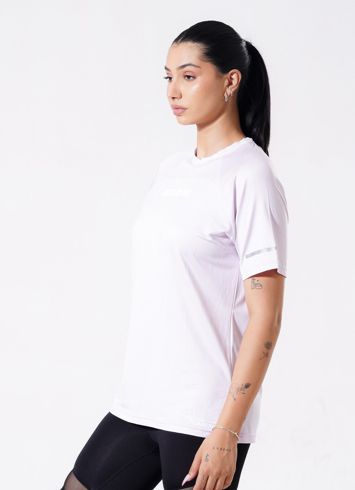 Tshirt Crest Cardio - Lavender