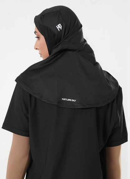 Sports Hijab - Black
