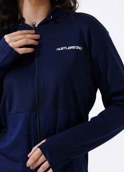 Hoodie Anggun Wanita - Tentera Laut