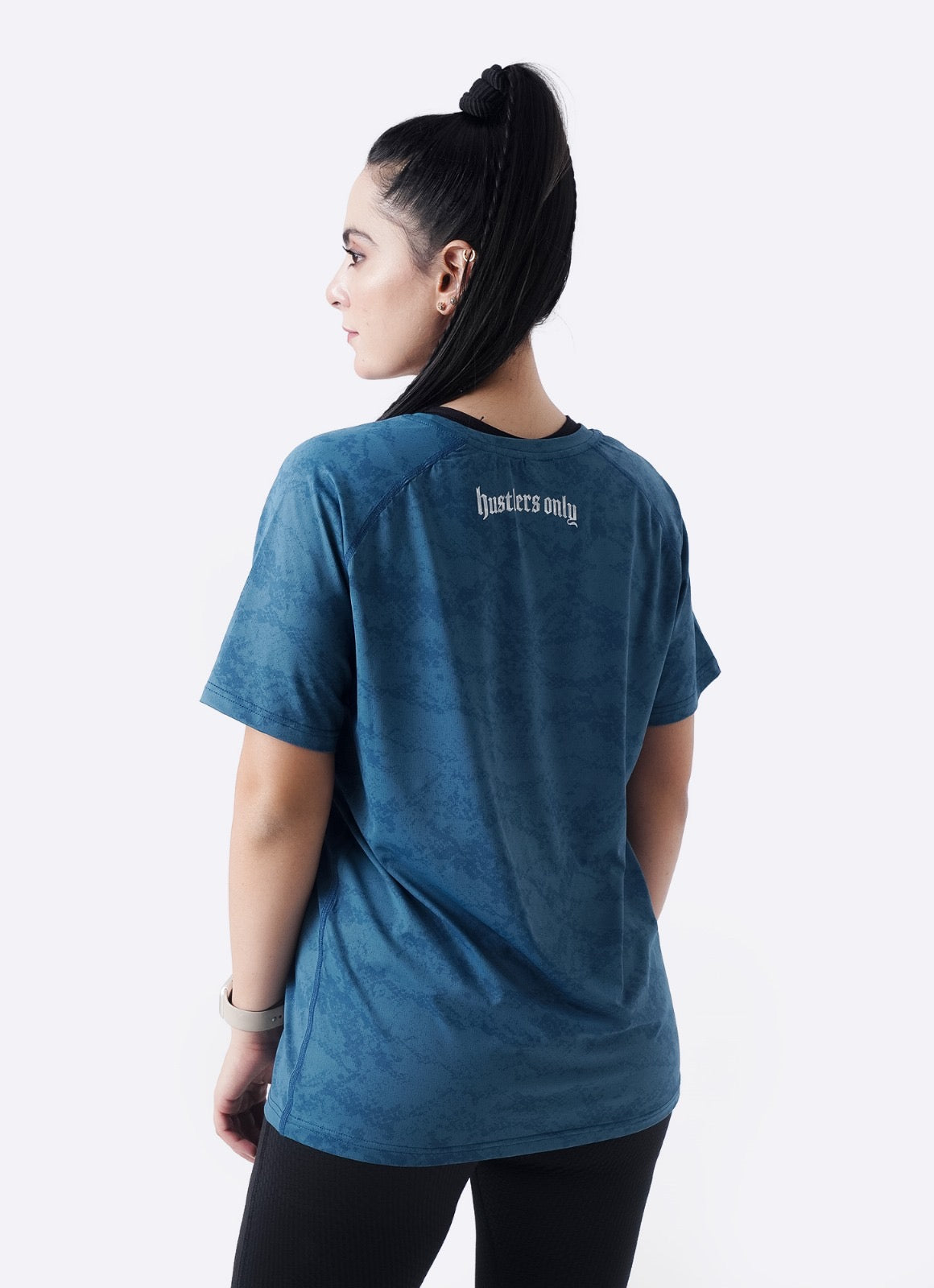 Tshirt Crest Cardio - Biru