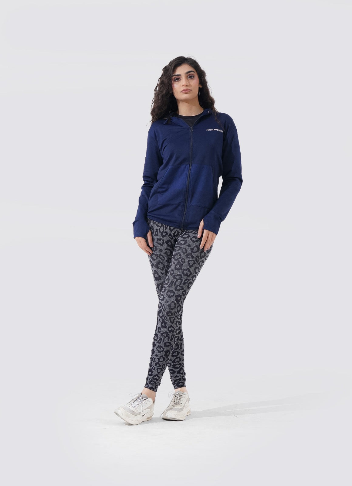 Hoodie Anggun Wanita - Tentera Laut