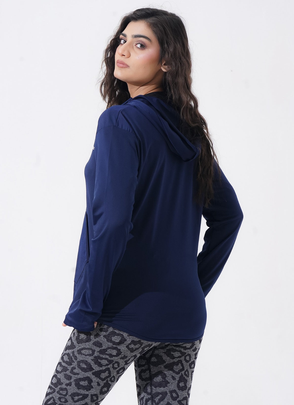 Hoodie Anggun Wanita - Tentera Laut