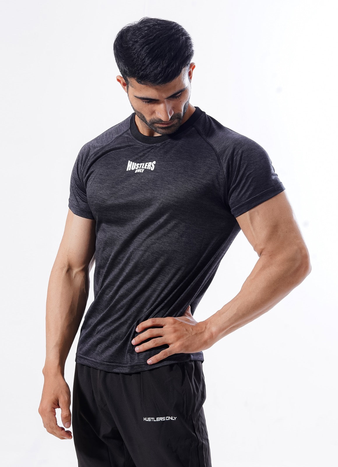 Baju T Vapor Flex - Hitam
