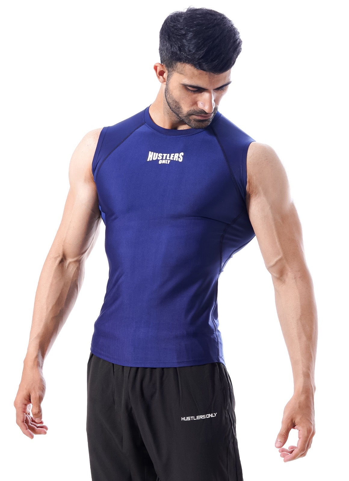 Tshirt Crest Cardio - Biru