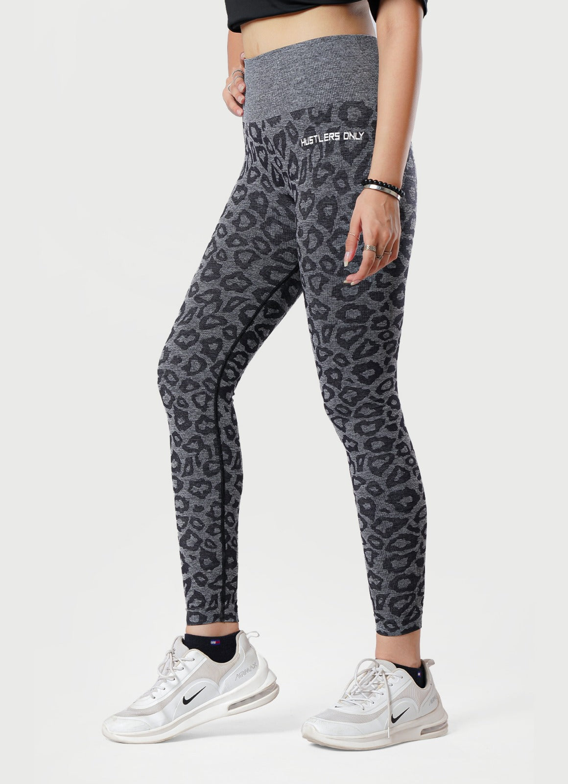Safari Seamless Legging - Kelabu
