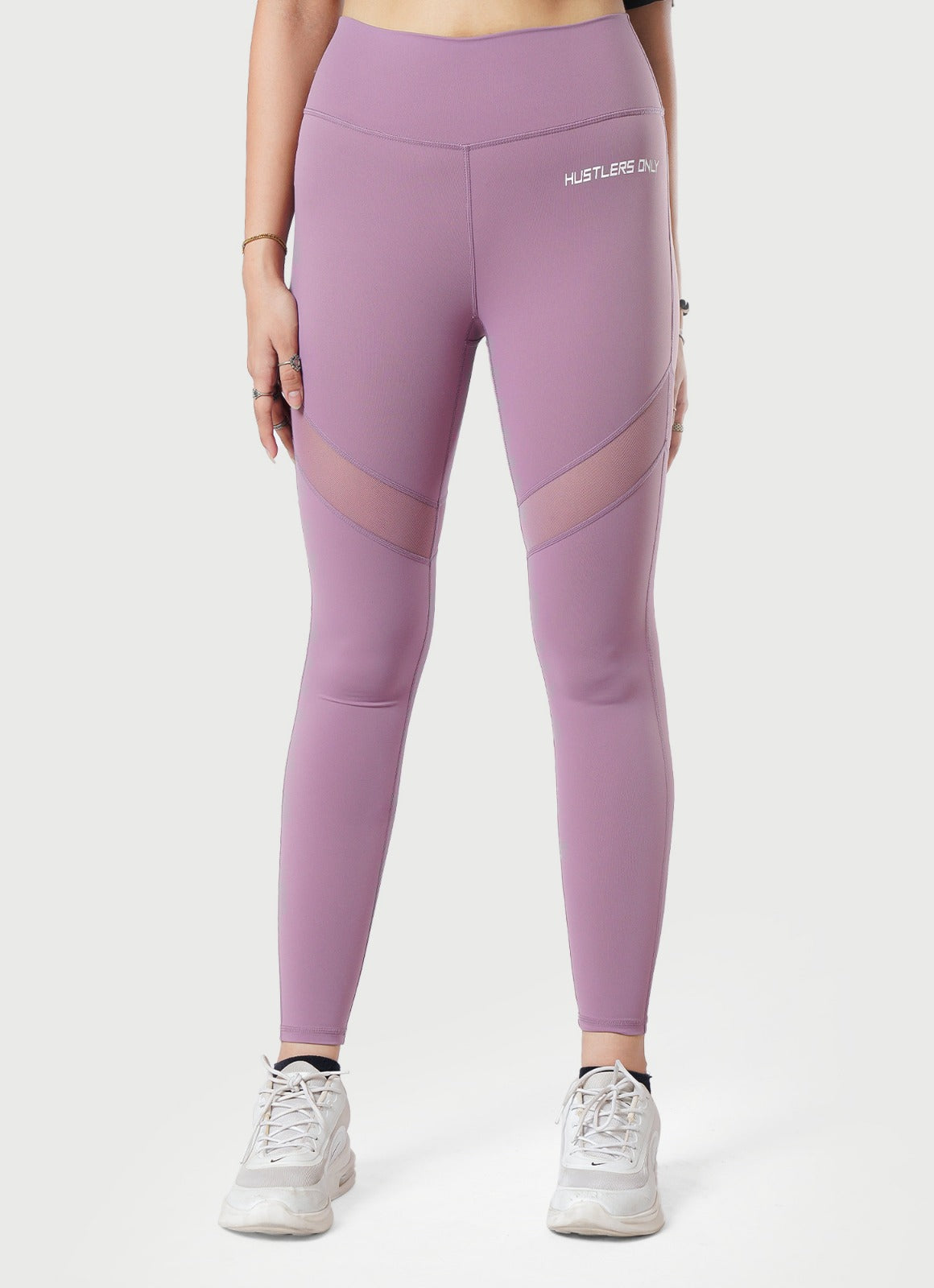 Performance Mesh Leggings - Pink