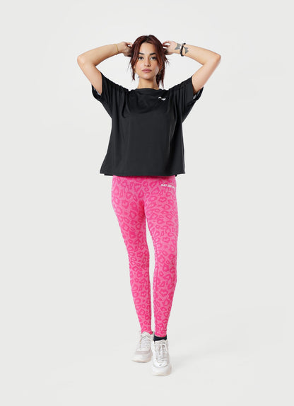 Safari Seamless Legging - Merah Jambu