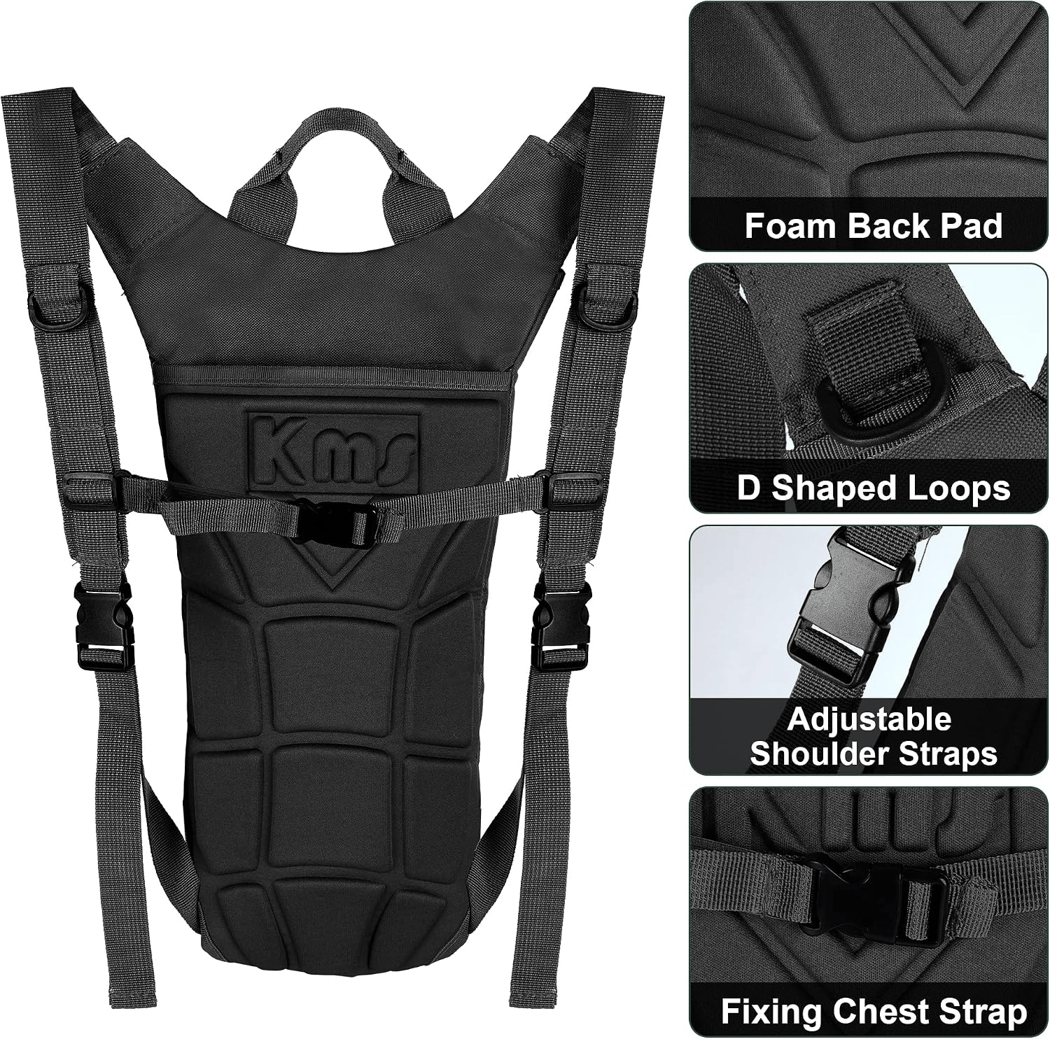 3L Water Bladder Hydration Backpack