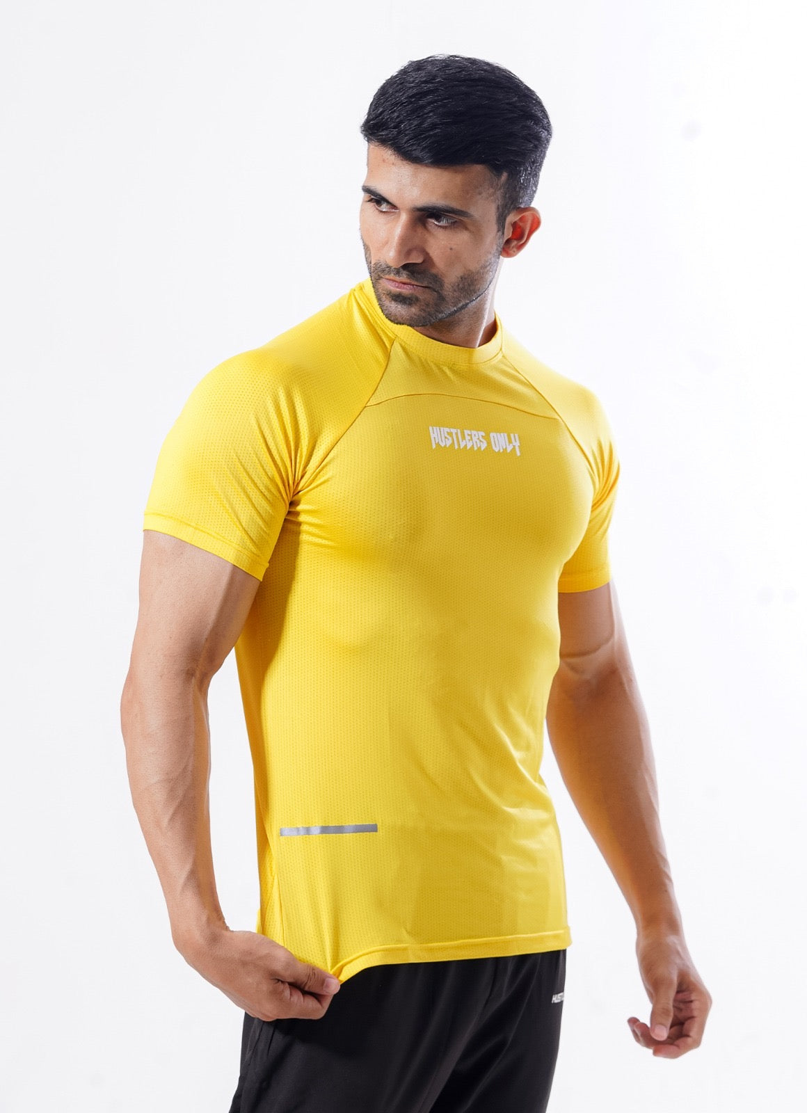 Tshirt Crest Cardio - Mustard