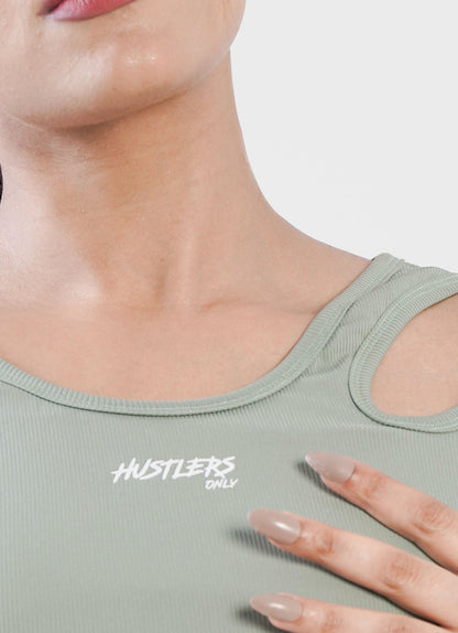 Onyx Crop T-Shirt - Light Green