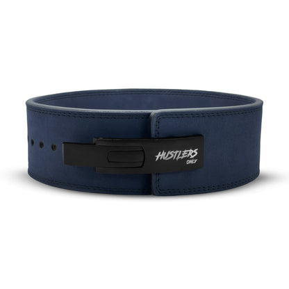 Tali Pinggang Tuas Kulit Suede 10mm - Biru