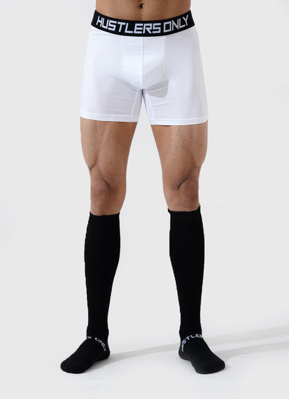Seluar Boxer Lembut - Putih