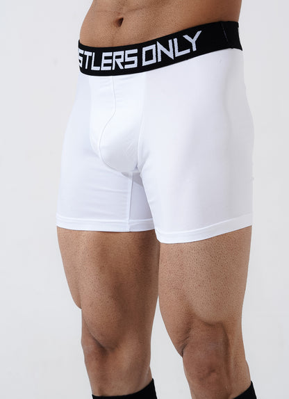 Seluar Boxer Lembut - Putih