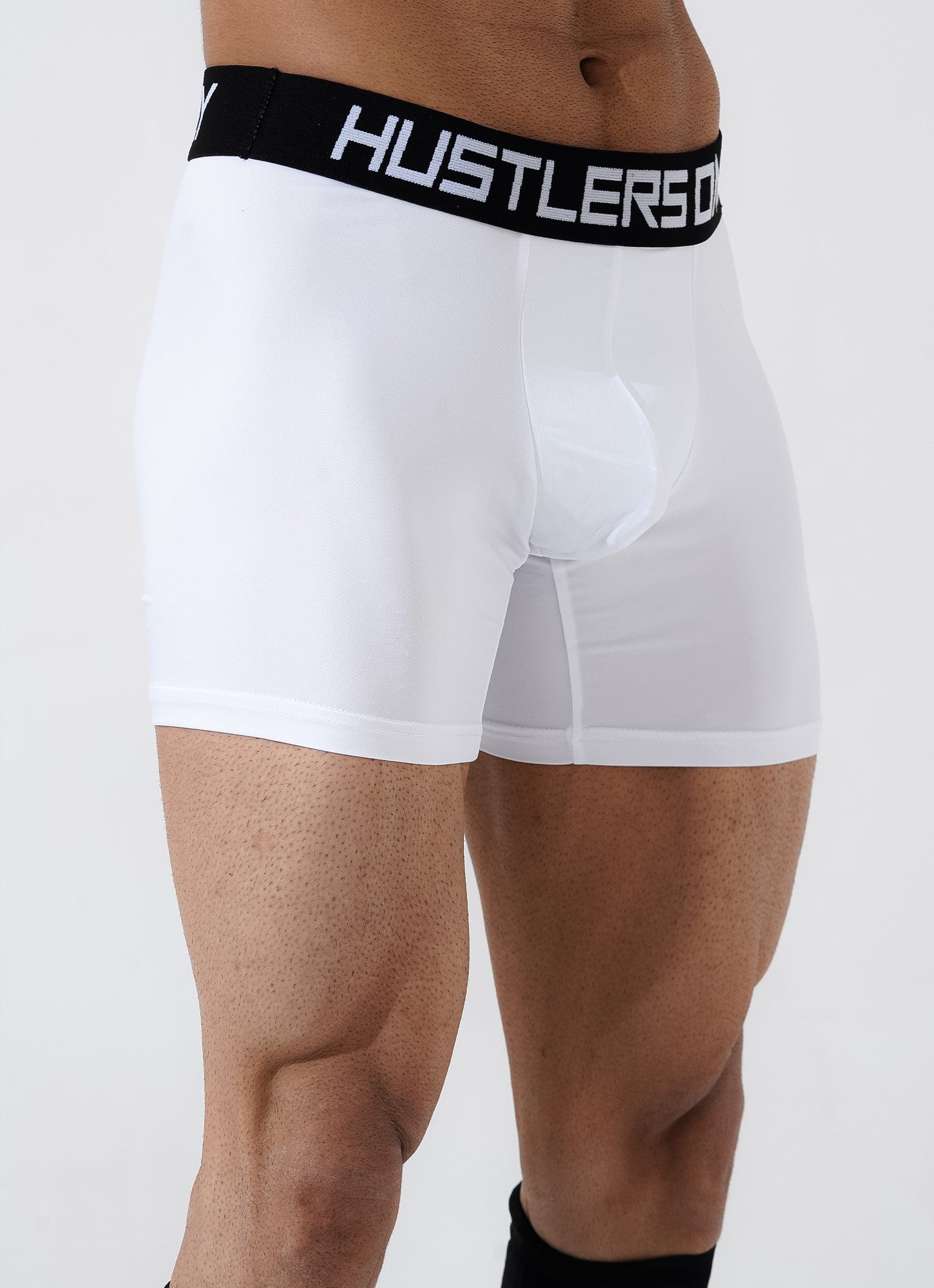 Seluar Boxer Lembut - Putih